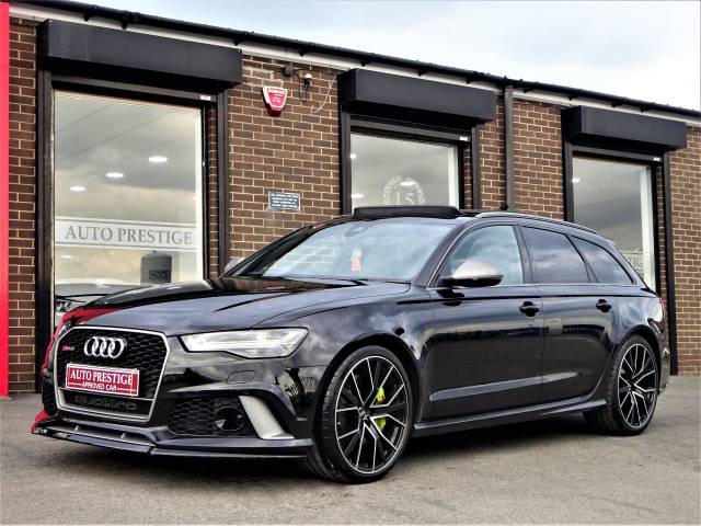 Audi RS6 4.0T FSI Quattro RS 6 Performance 5dr Tip Auto HUGH SPEC WRC PLATE NUMBER FASH PAN ROOF Estate Petrol Black