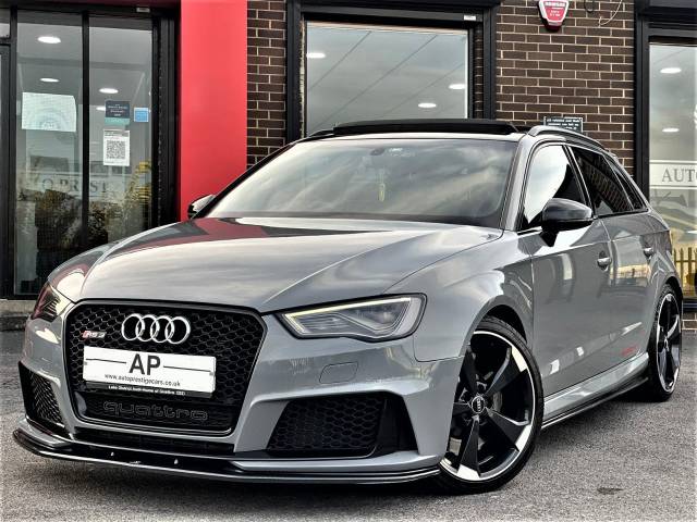 Audi RS3 2.5 TFSI RS 3 Quattro 5dr S Tronic [Nav] STAGE 2 PLUS+EVERY EXTRA Hatchback Petrol Grey