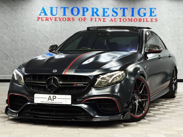 Mercedes-Benz E Class 4.0 E63 S 4Matic+ Edition 1 9G-Tronic LIMITED EDITION MAGNO BLACK 1000 BHP OVER 50K SPEND CARBON BUCKETS Saloon Petrol Black