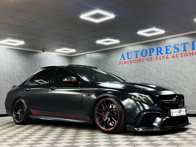 2017 Mercedes-Benz E Class 4.0 E63 S 4Matic+ Edition 1 9G-Tronic LIMITED EDITION MAGNO BLACK 1000 BHP OVER 50K SPEND CARBON BUCKETS