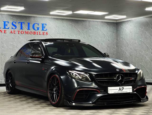 2017 Mercedes-Benz E Class 4.0 E63 S 4Matic+ Edition 1 9G-Tronic LIMITED EDITION MAGNO BLACK 1000 BHP OVER 50K SPEND CARBON BUCKETS