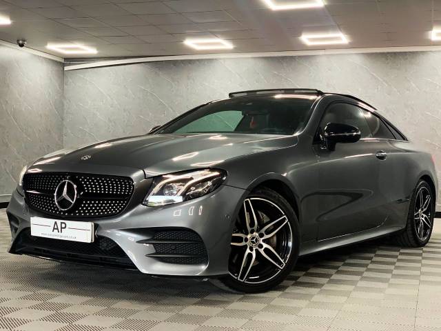 Mercedes-Benz E Class 2.0 E220d AMG Line Premium Plus 2dr 9G-Tronic Coupe Diesel Grey