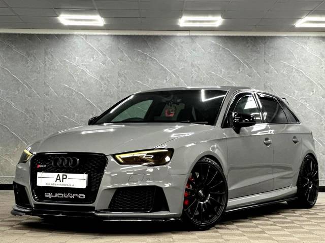 Audi RS3 2.5 TFSI RS 3 Quattro 5dr S Tronic [Nav] STAGE 1 410BHP|£7000 UPGRADES Hatchback Petrol Grey