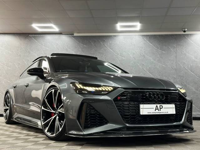 Audi RS 7 4.0 CARBON VORSPRUNG QST STAGE 2+ 820 PPF GHOST II £20K UPGRADES ONE OFF Hatchback Petrol Grey