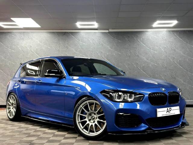 BMW 1 Series 3.0 M140i Shadow Edition 5dr Step Auto TOM WRIGLEY STAGE 2 PLUS 490|£150000 BUILD|LSD Hatchback Petrol Blue