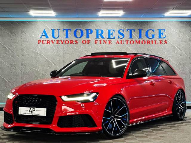 Audi RS6 4.0T FSI Quattro RS 6 Performance 5dr Tip Auto Estate Petrol Red