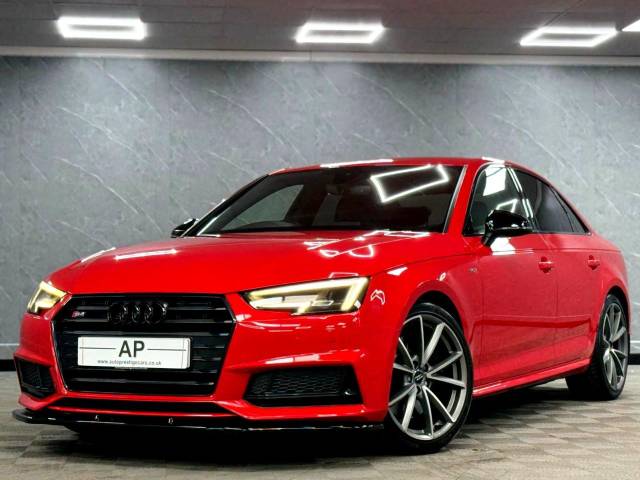 Audi S4 Saloon S4 3.0 TFSI V6 Tiptronic quattro Euro 6 (s/s) 4dr FACTORY BLACK EDITION|PRISTINE Saloon Petrol Red