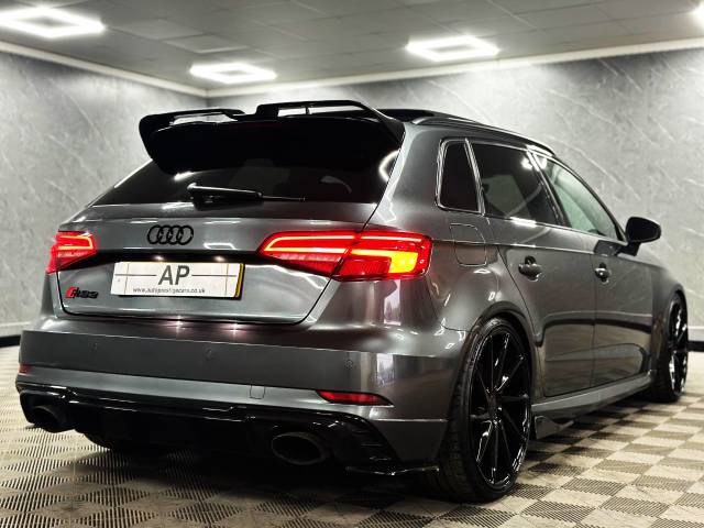 2018 Audi RS3 2.5 TFSI Quattro 5dr S Tronic QST STAGE 2 540 MILLTEKS VOSSENS EVERY EXTRA DAZZA ENGINE DESIGN PACK