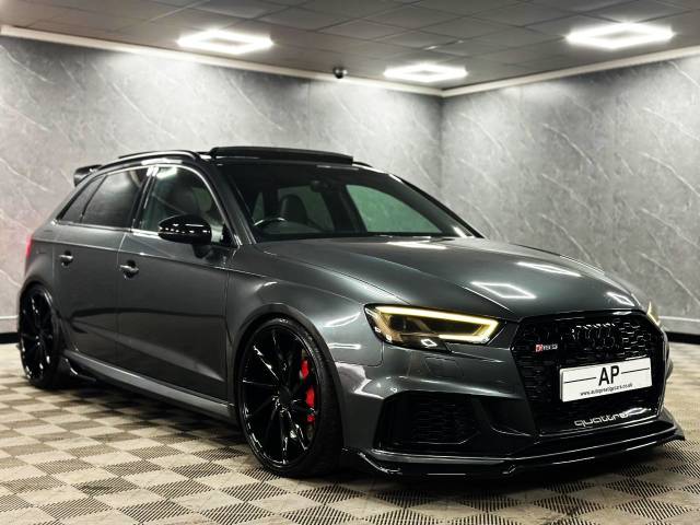 2018 Audi RS3 2.5 TFSI Quattro 5dr S Tronic QST STAGE 2 540 MILLTEKS VOSSENS EVERY EXTRA DAZZA ENGINE DESIGN PACK