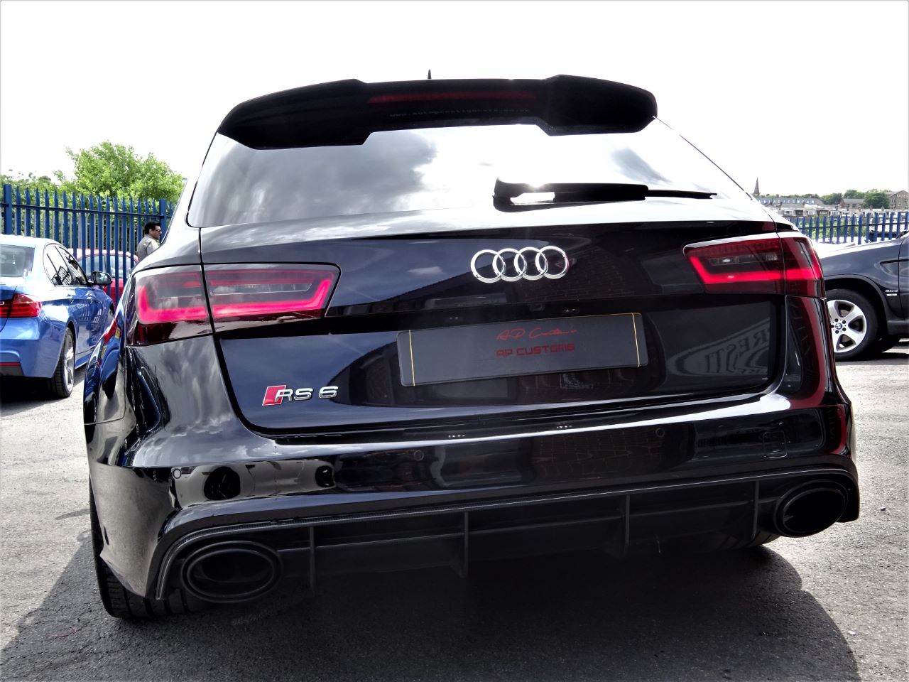 Second Hand Audi RS6 4.0T FSI V8 Bi-Turbo Quattro Auto MAGIC BLACK PAN ...